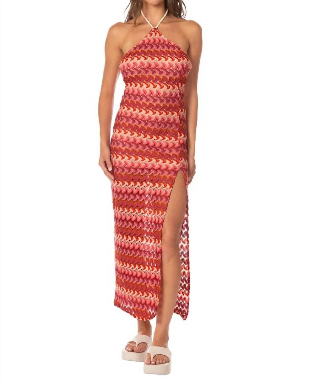 NEW MAAJI bloom helsie dress in wine